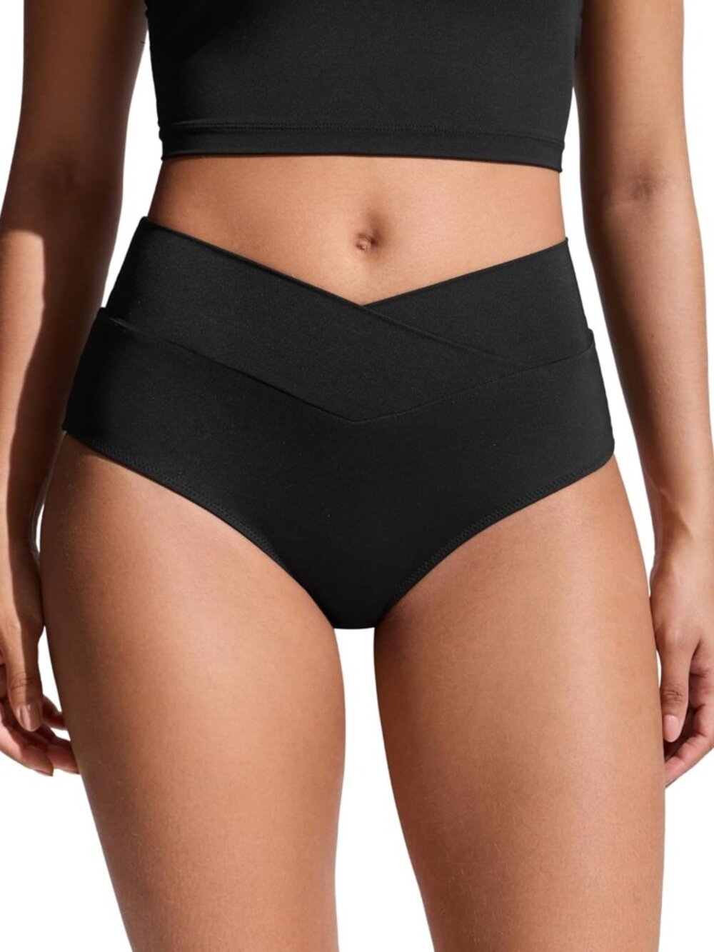 V-Shaped High Waisted Bikini Bottoms | Stylish Swimwear for Summer Fun